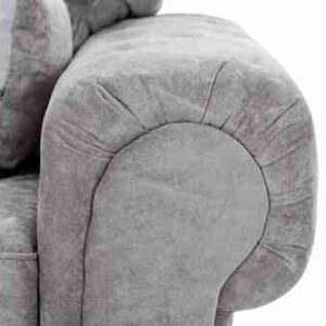 Verona Fullback Sofa Medium Grey Large Corner - Image 3