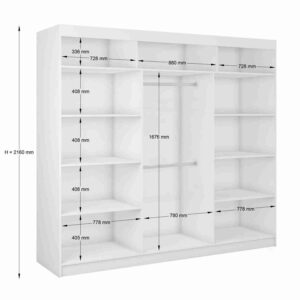 Felicity wardrobe White - Image 5