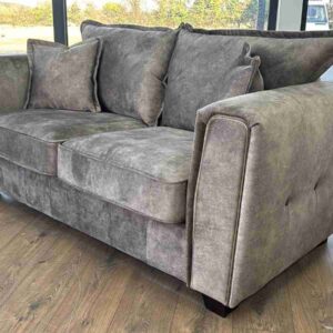 Serena Sofa Range 3+2+1 Seater Brown - Image 5